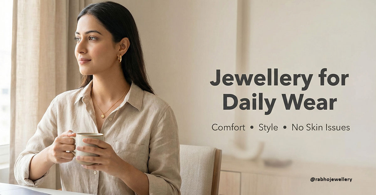 Skin friendly anti tarnish jewellery for daily wear | jewellery for daily wear | skin friendly jewellery | anti tarnish jewellery for daily use | stainless steel jewellery